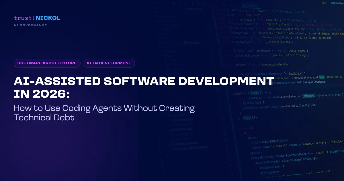 AI-Assisted Software Development in 2026: How to Use Coding Agents Without Creating Technical Debt